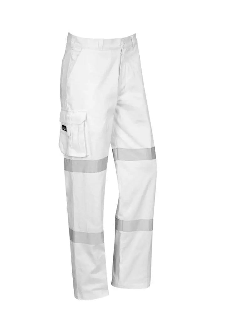 SYZMIK Men’s Bio-Motion Taped Pants ZP920 Work Wear Syzmik White 72