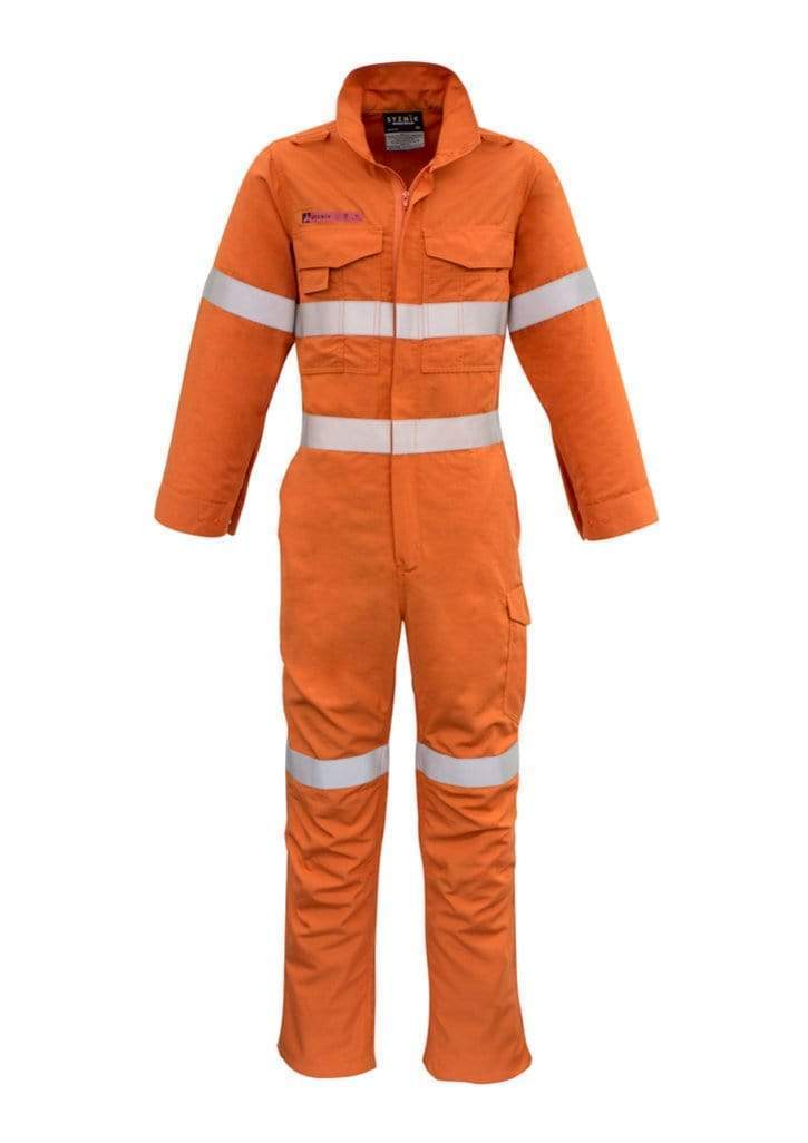 SYZMIK Men’s Hoop Taped Overall ZC517 Work Wear Syzmik Orange 77