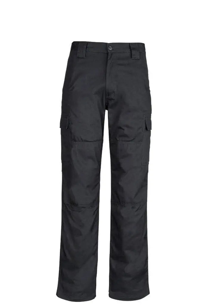 SYZMIK Men’s Midweight Drill Cargo Pants (Regular) ZW001 Work Wear Syzmik Black 87R