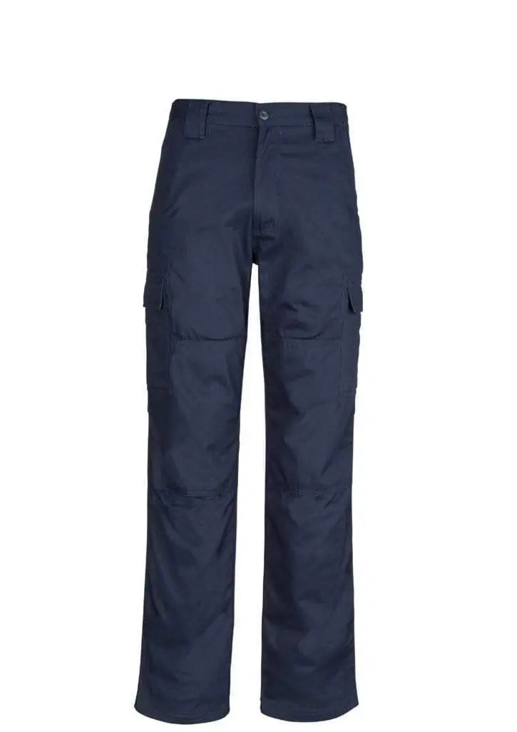 SYZMIK Men’s Midweight Drill Cargo Pants (Regular) ZW001 Work Wear Syzmik Navy 87R