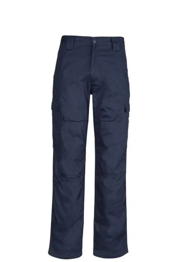 SYZMIK Men’s Midweight Drill Cargo Pants (Regular) ZW001 Work Wear Syzmik Navy 87R