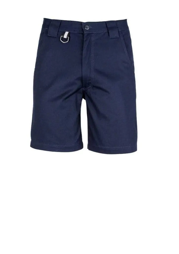 SYZMIK Men’s Plain Utility Shorts ZW011 Work Wear Syzmik Navy 72