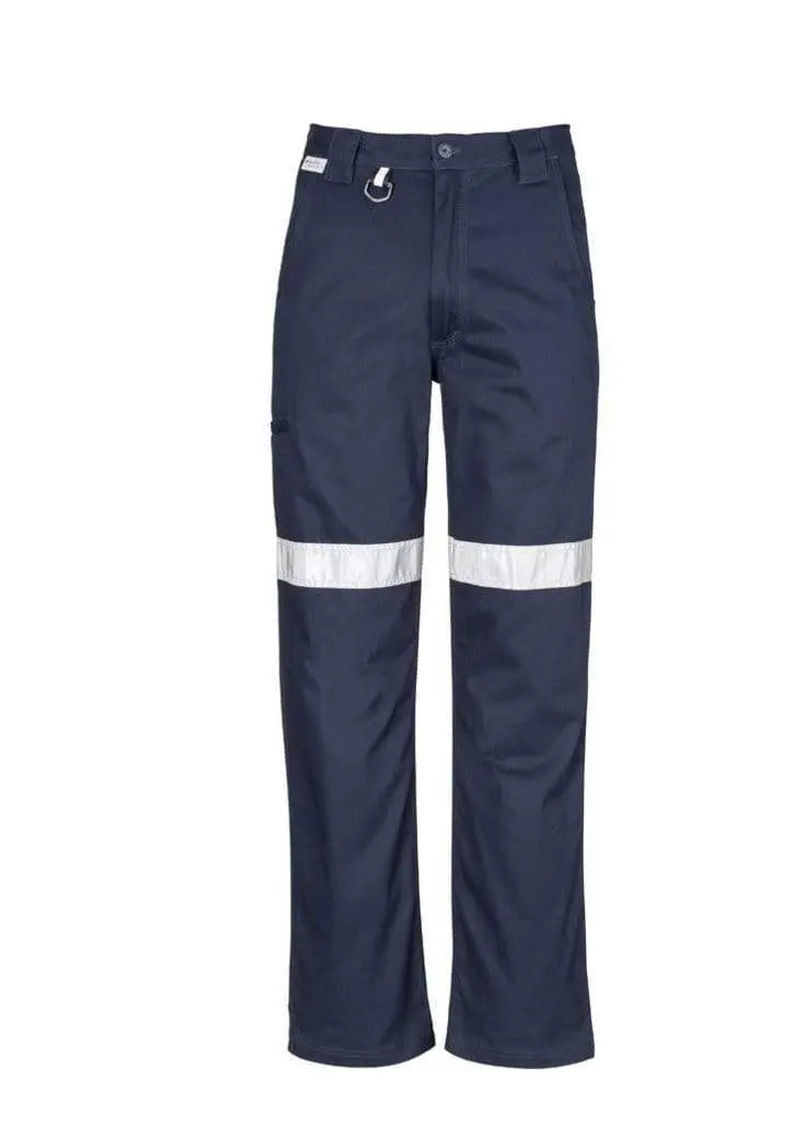 SYZMIK Men’s Taped Utility Pants (Regular) ZW004 Work Wear Syzmik Navy 72R