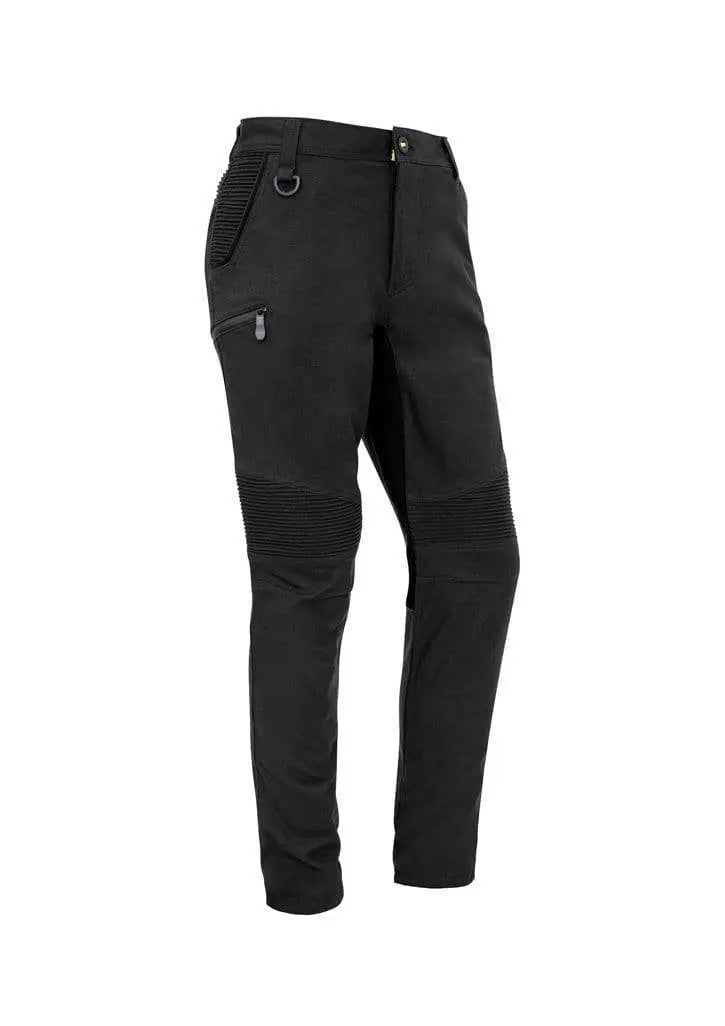SYZMIK mens streetworx stretch pant non-cuffed zp320 Work Wear Syzmik Charcoal 72