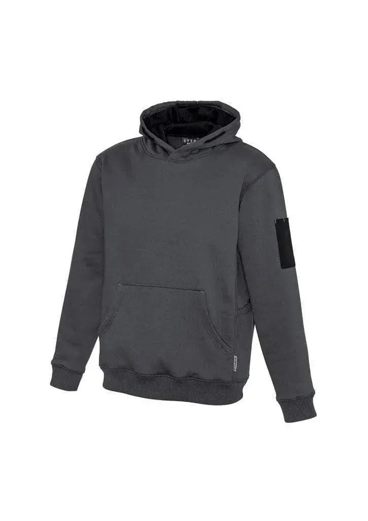 SYZMIK Multi-Pocket Hoodie ZT467 Work Wear Syzmik Charcoal/Black XXS