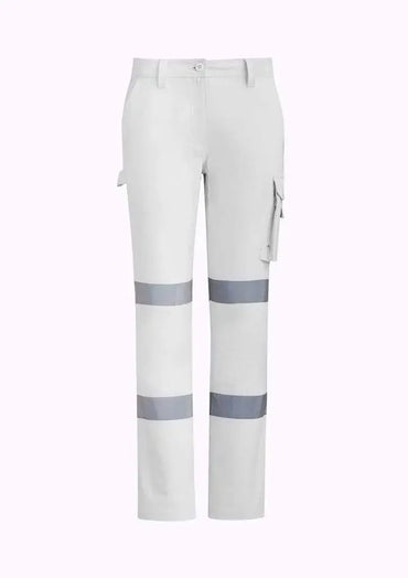 SYZMIK womens bio motion taped pant zp720 Work Wear Syzmik White 8
