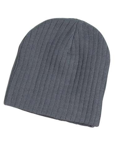 Cable Knit Beanie CH62 Active Wear Winning Spirit Grey One size