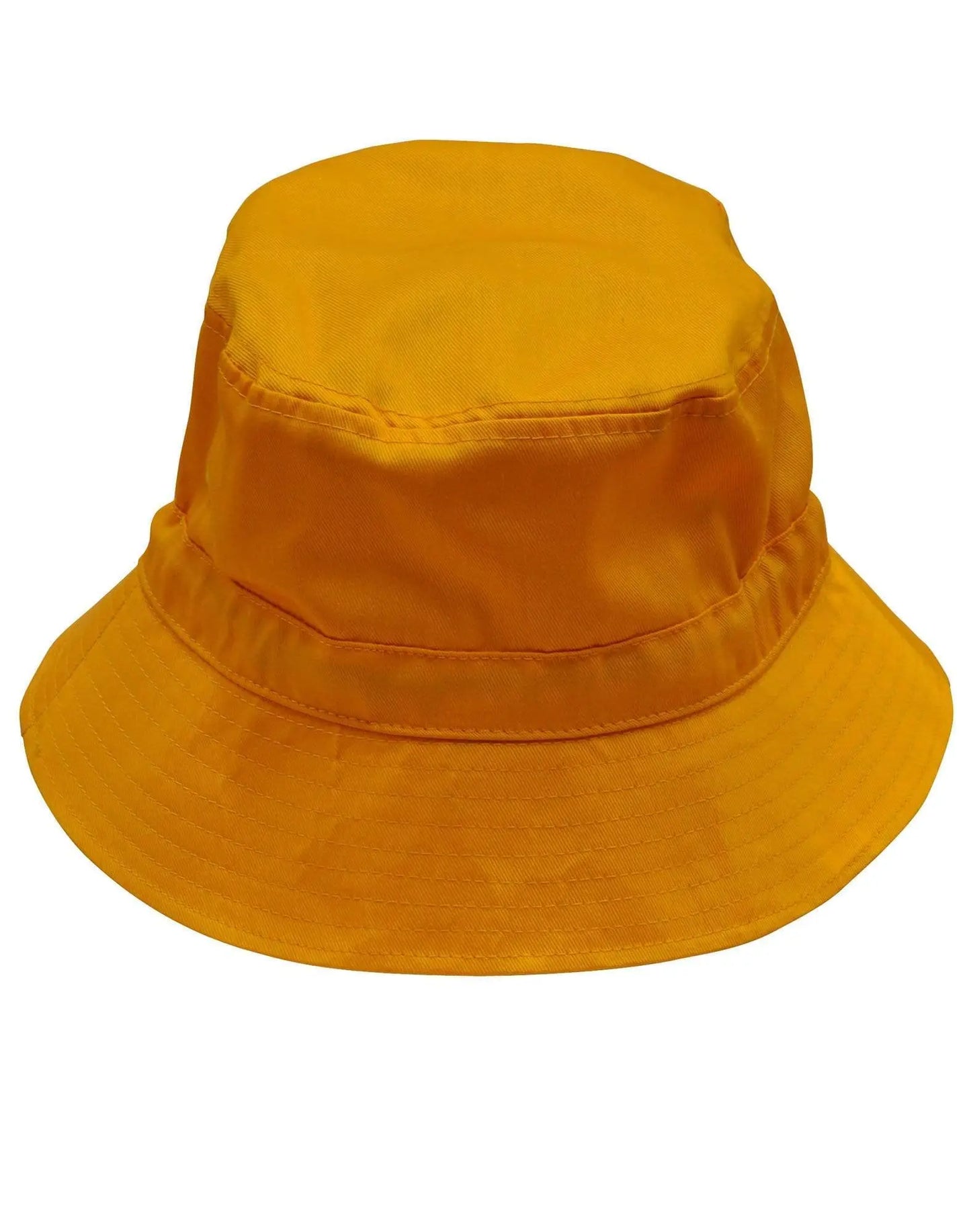 Bucket Hat With Toggle H1034 Active Wear Winning Spirit Gold S/M