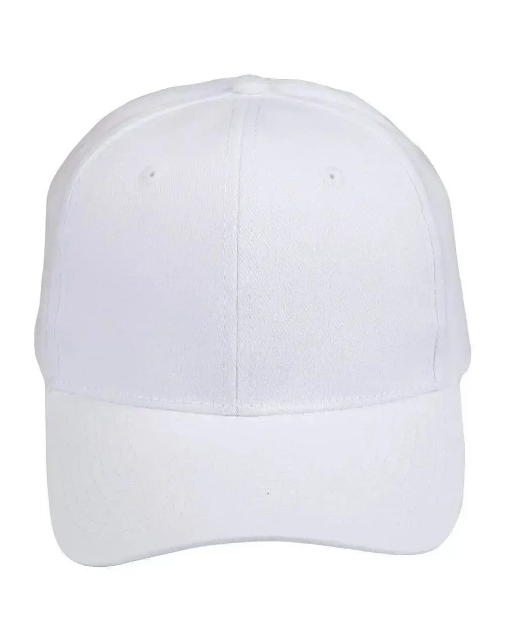 Heavy Brushed Cotton Cap Ch01 in White