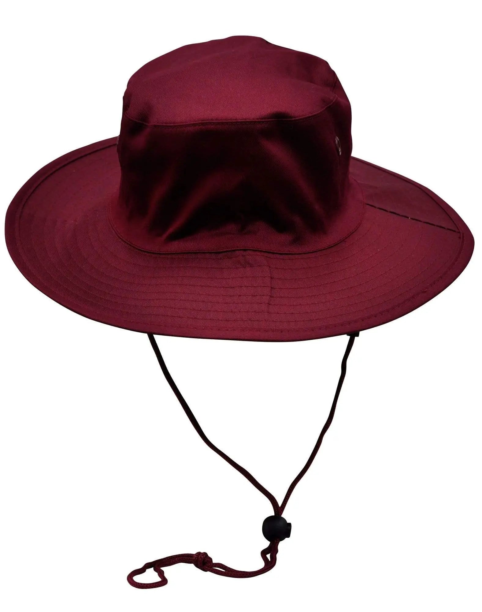 Surf Hat With Break-away Strap H1035 Active Wear Winning Spirit Maroon S
