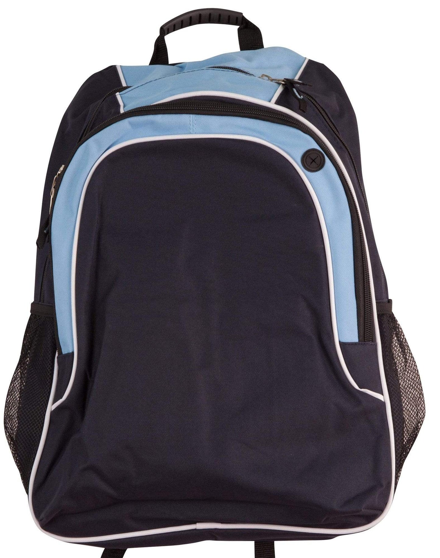 WINNER BACKPACK B5020 Active Wear Winning Spirit Navy/White/Skyblue "(w)35.5cm (h) 43cm (d)15.5cm Capacity: 23 Litres"
