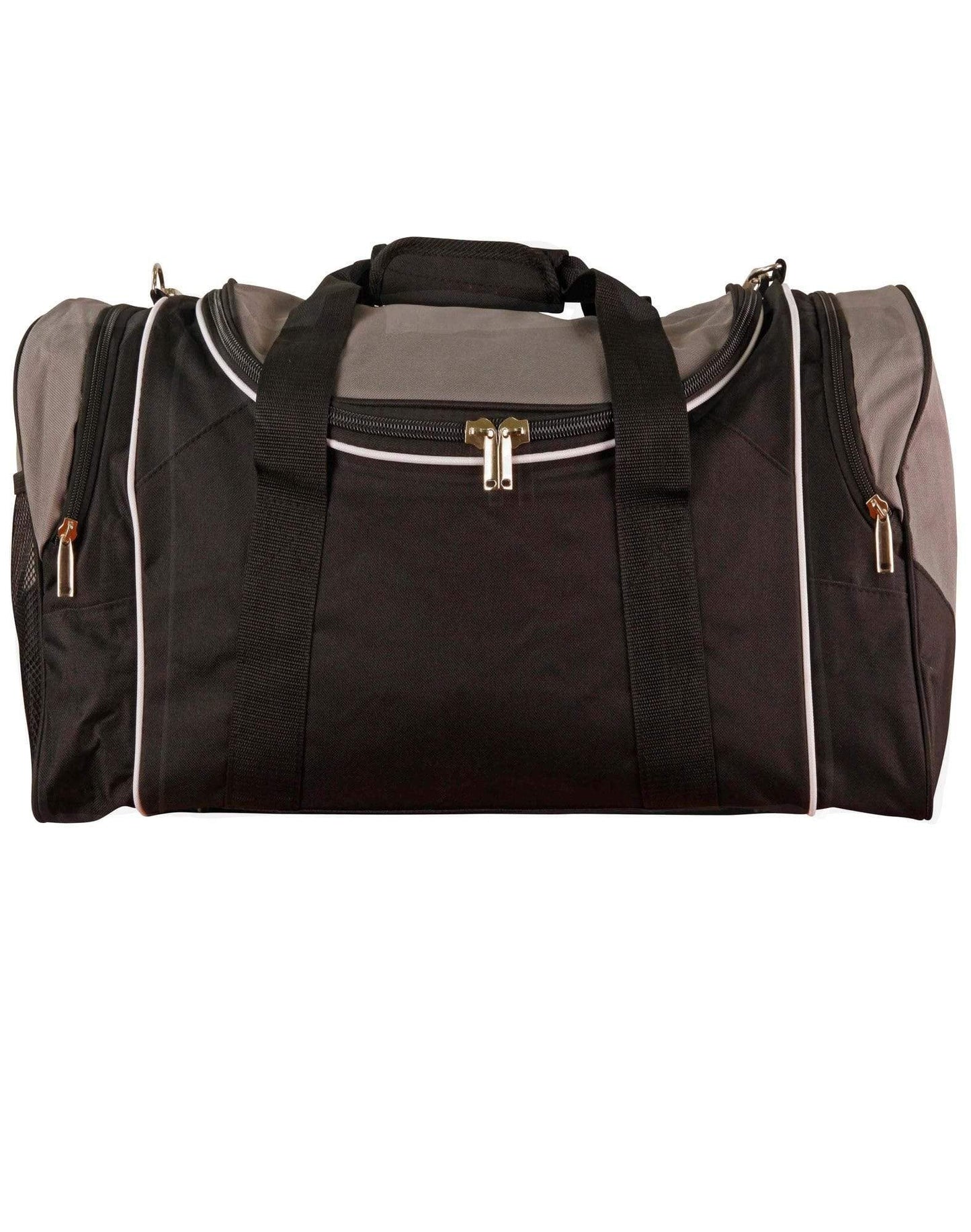 Winner Sports/ Travel Bag B2020 Active Wear Winning Spirit Black/White/Grey "(w)65cm x (h)32cm x (d)27cm, 56.2 Litres Capacity"