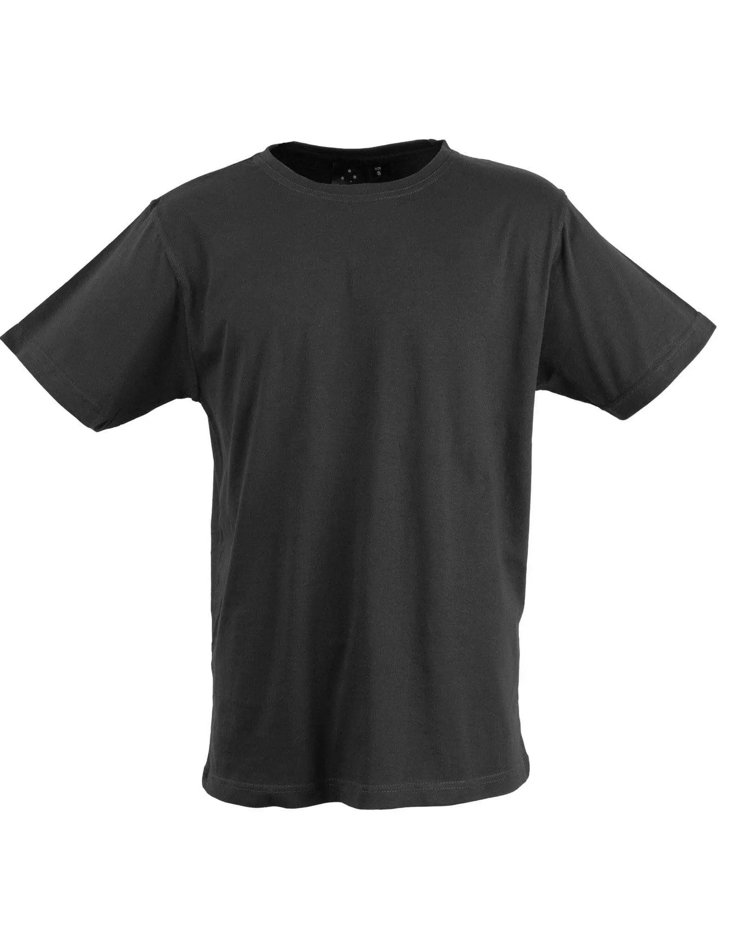 Budget Unisex Tee Shirt TS20 Casual Wear Winning Spirit Black XS