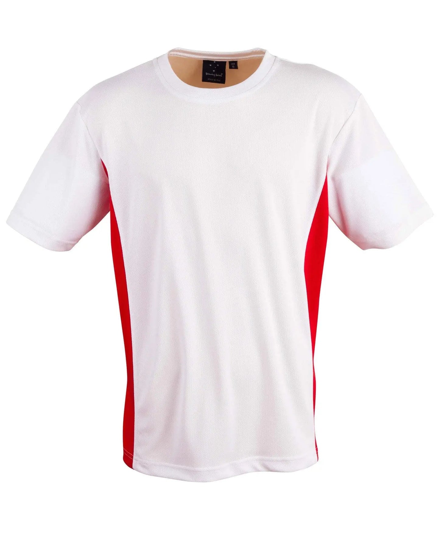 Teammate Tee Kids Ts12k Casual Wear Winning Spirit White/Red 6K