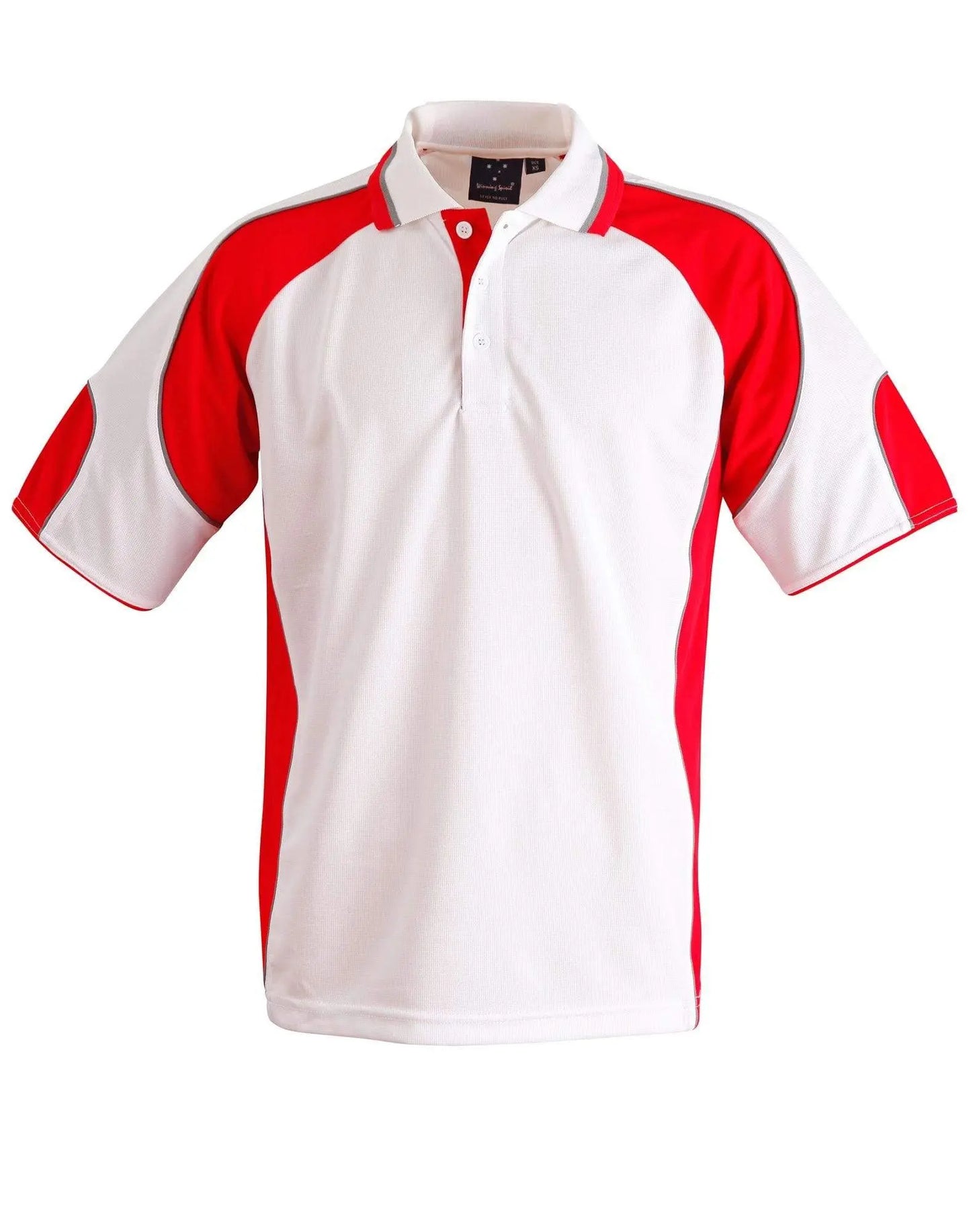 Winning Spirit Alliance Polo Kids Ps61k Casual Wear Winning Spirit White/Red 6K