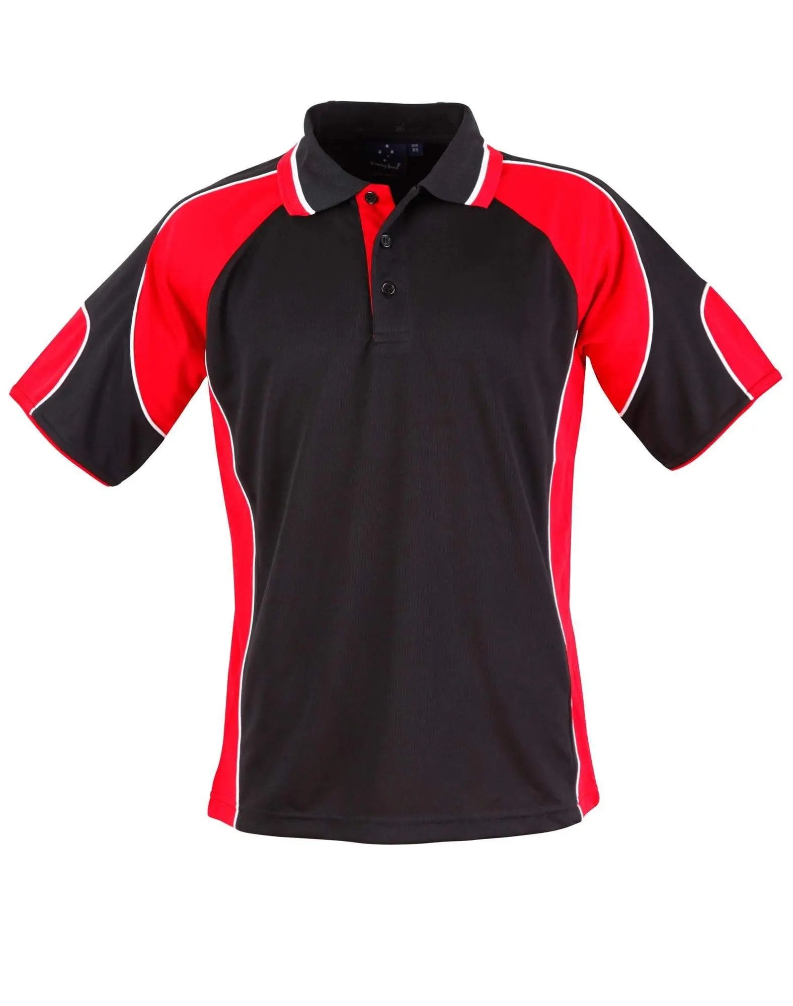 Winning Spirit Alliance Polo Men's  Ps61 Casual Wear Winning Spirit Black/Red XS