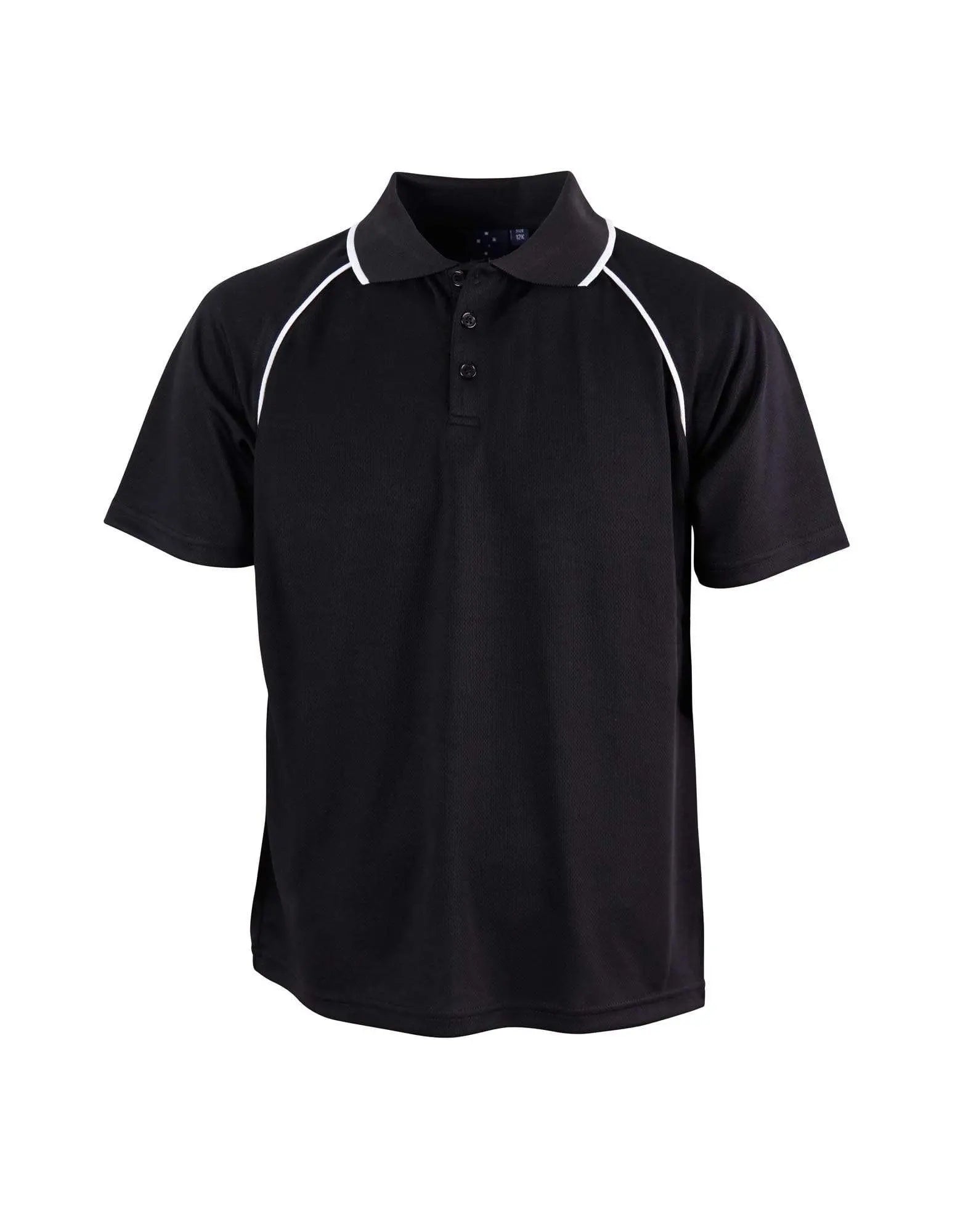 Winning Spirit Champion Polo Kids Ps24 Casual Wear Winning Spirit Black/White 4K