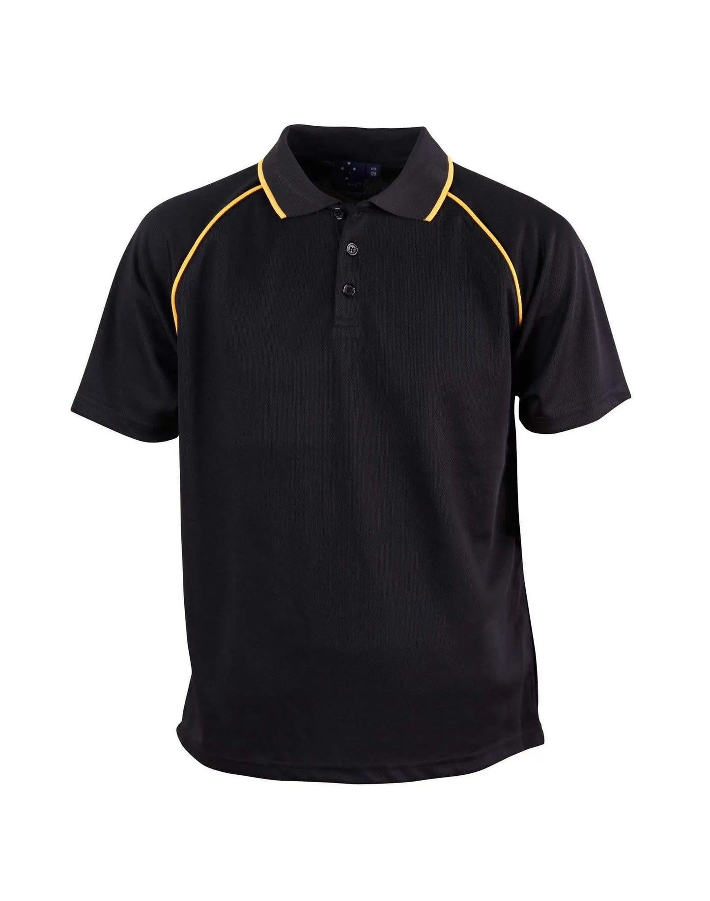 Winning Spirit Champion Polo Kids Ps24 Casual Wear Winning Spirit Black/Gold 4K