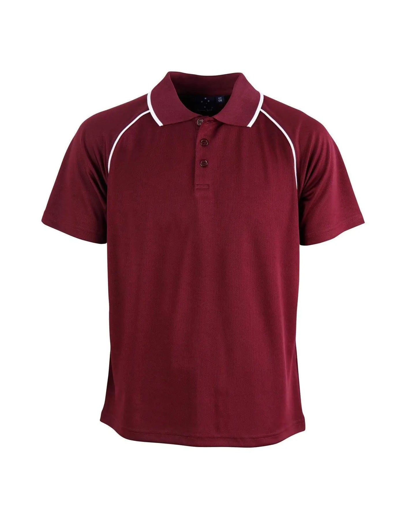 Winning Spirit Champion Polo Kids Ps24 Casual Wear Winning Spirit Maroon/White 4K
