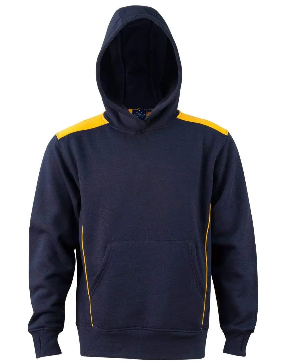 Winning Spirit Croxton Hoodie Kid's Fl19k Casual Wear Winning Spirit Navy/Gold 4K