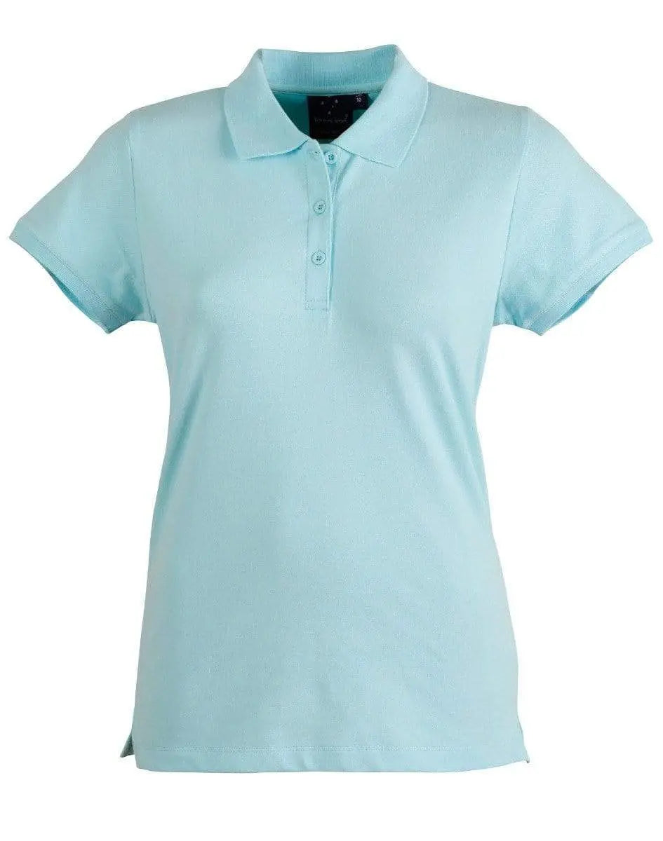 Winning Spirit Darling Harbour Polo Ladies Ps56 Casual Wear Winning Spirit Jasper Blue 8