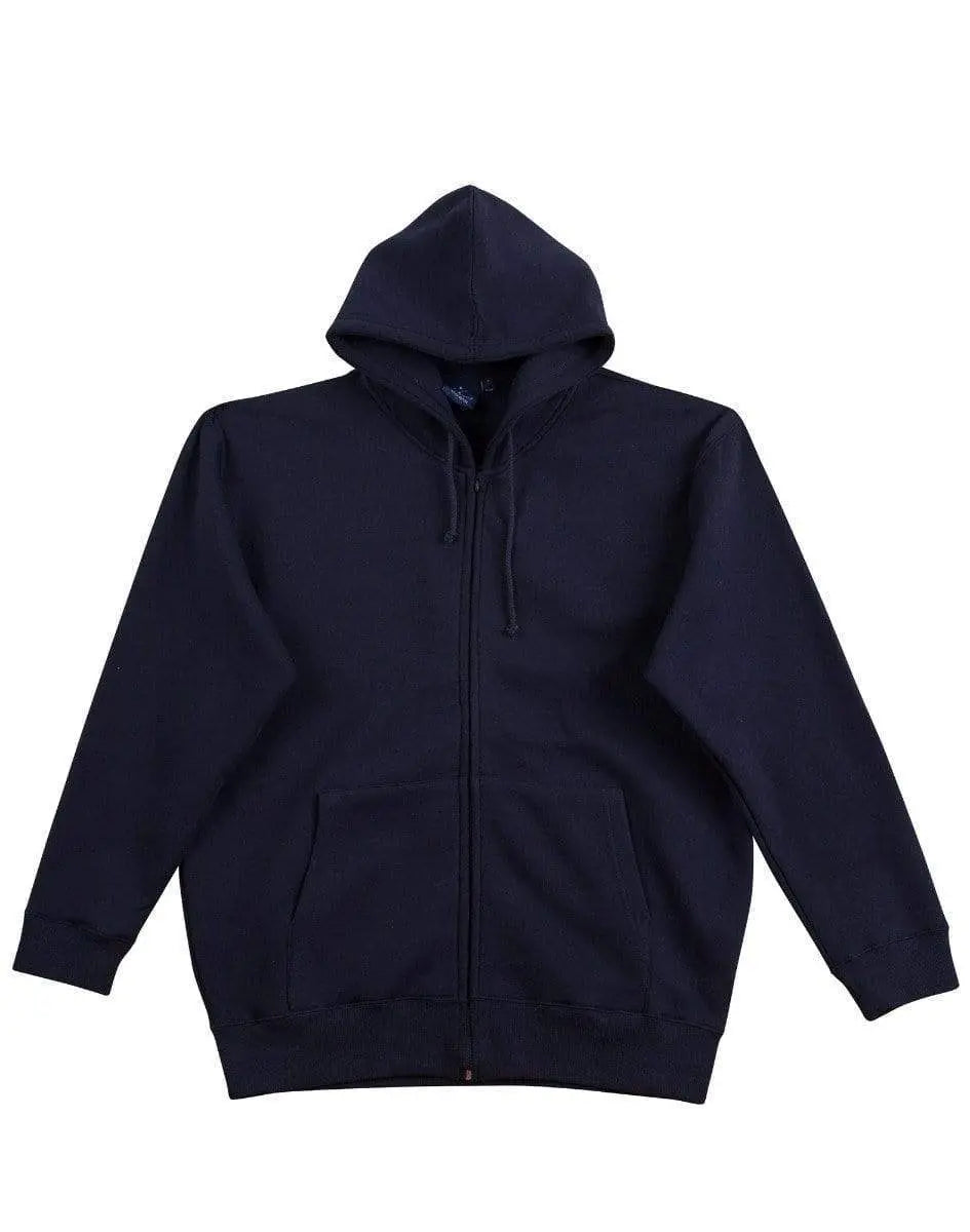 Winning Spirit Double Bay Hoodie Kids' Fl03k Casual Wear Winning Spirit Navy 6K