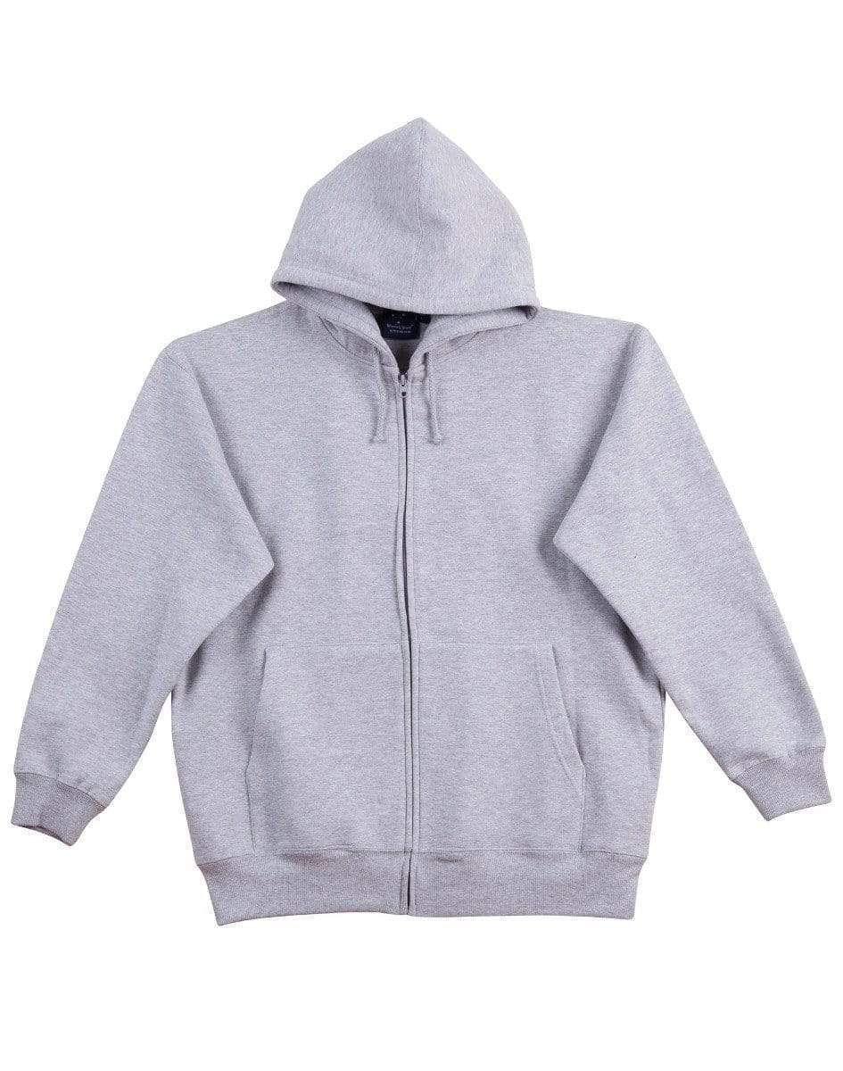 Winning Spirit Double Bay Hoodie Kids' Fl03k Casual Wear Winning Spirit Grey 6K