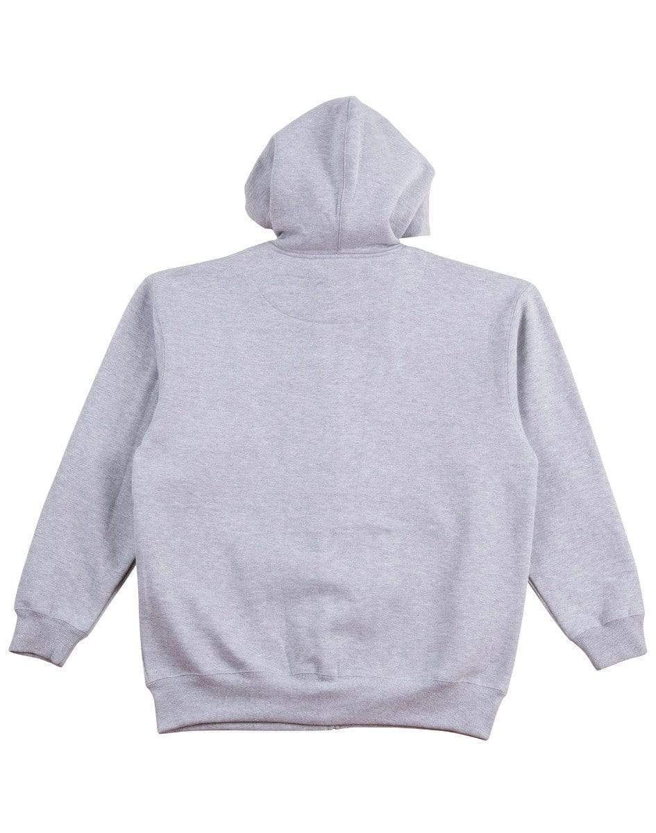 Winning Spirit Double Bay Hoodie Men's Fl03 Casual Wear Winning Spirit Grey S