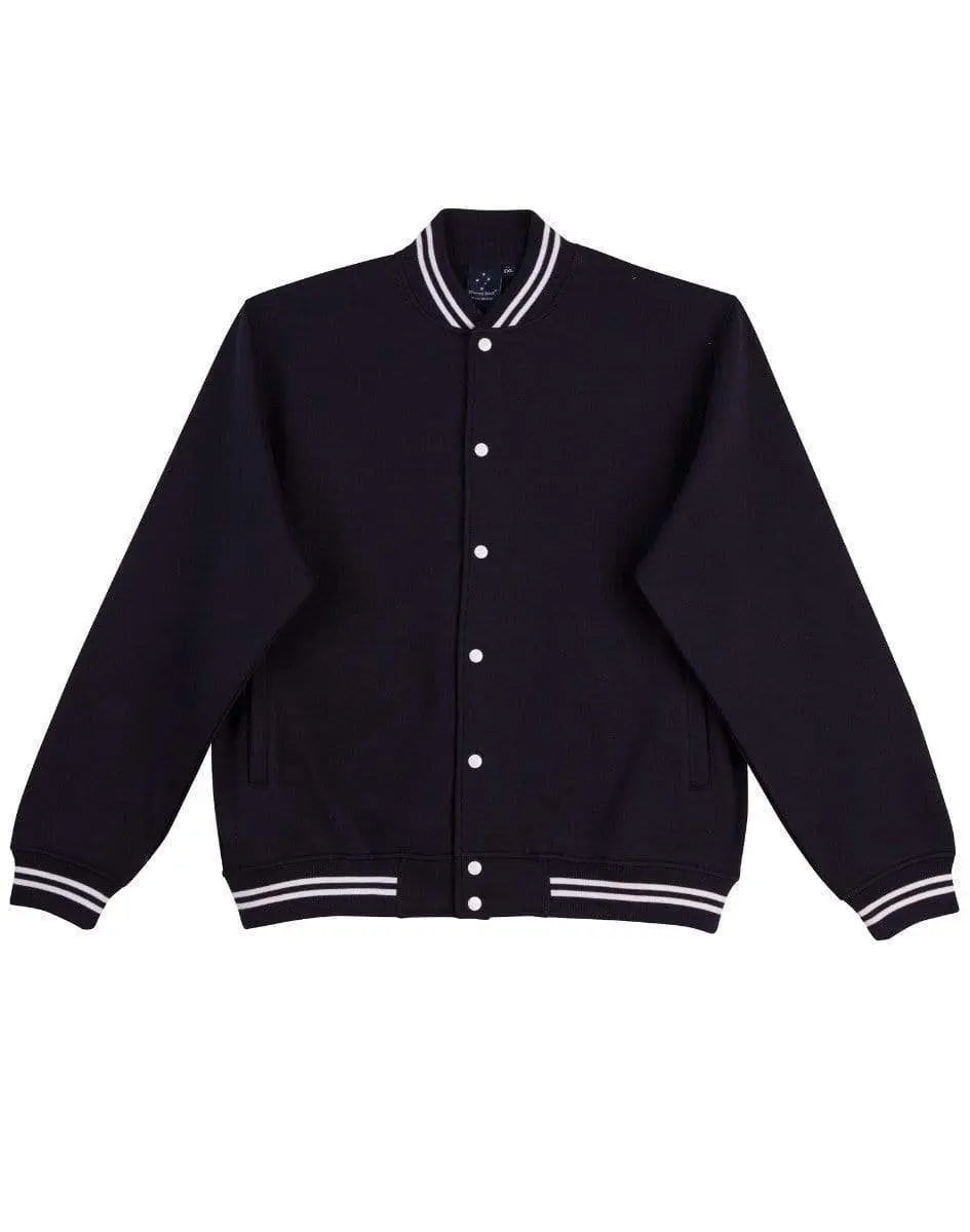 WINNING SPIRIT FLEECE LETTERMAN Kids' FL11K Casual Wear Winning Spirit Navy/White 6K
