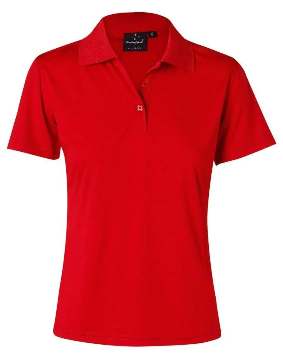 Winning Spirit Icon Polo Ladies'  Ps76 Casual Wear Winning Spirit Red 8