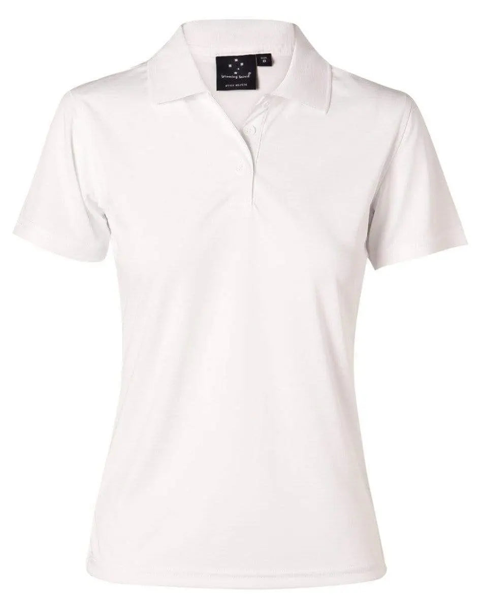 Winning Spirit Icon Polo Ladies'  Ps76 Casual Wear Winning Spirit White 8