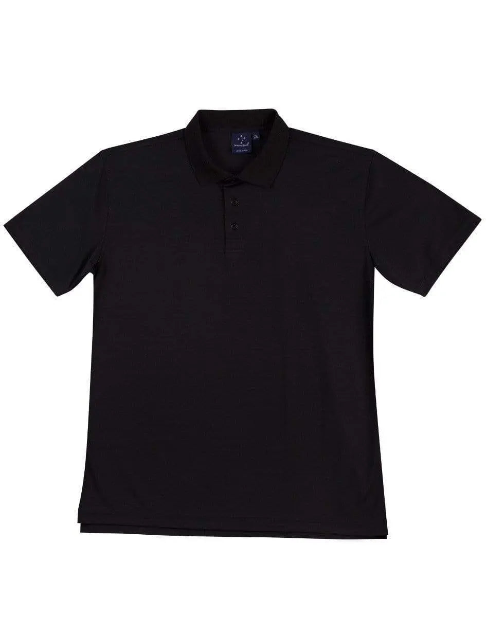 Winning Spirit Icon Polo Men's ps75 Casual Wear Winning Spirit Black S