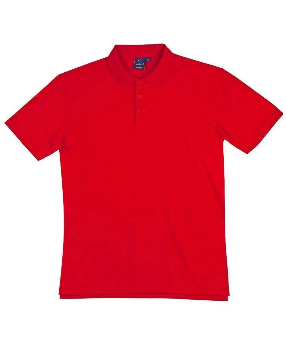 Winning Spirit Icon Polo Men's ps75 Casual Wear Winning Spirit Red S