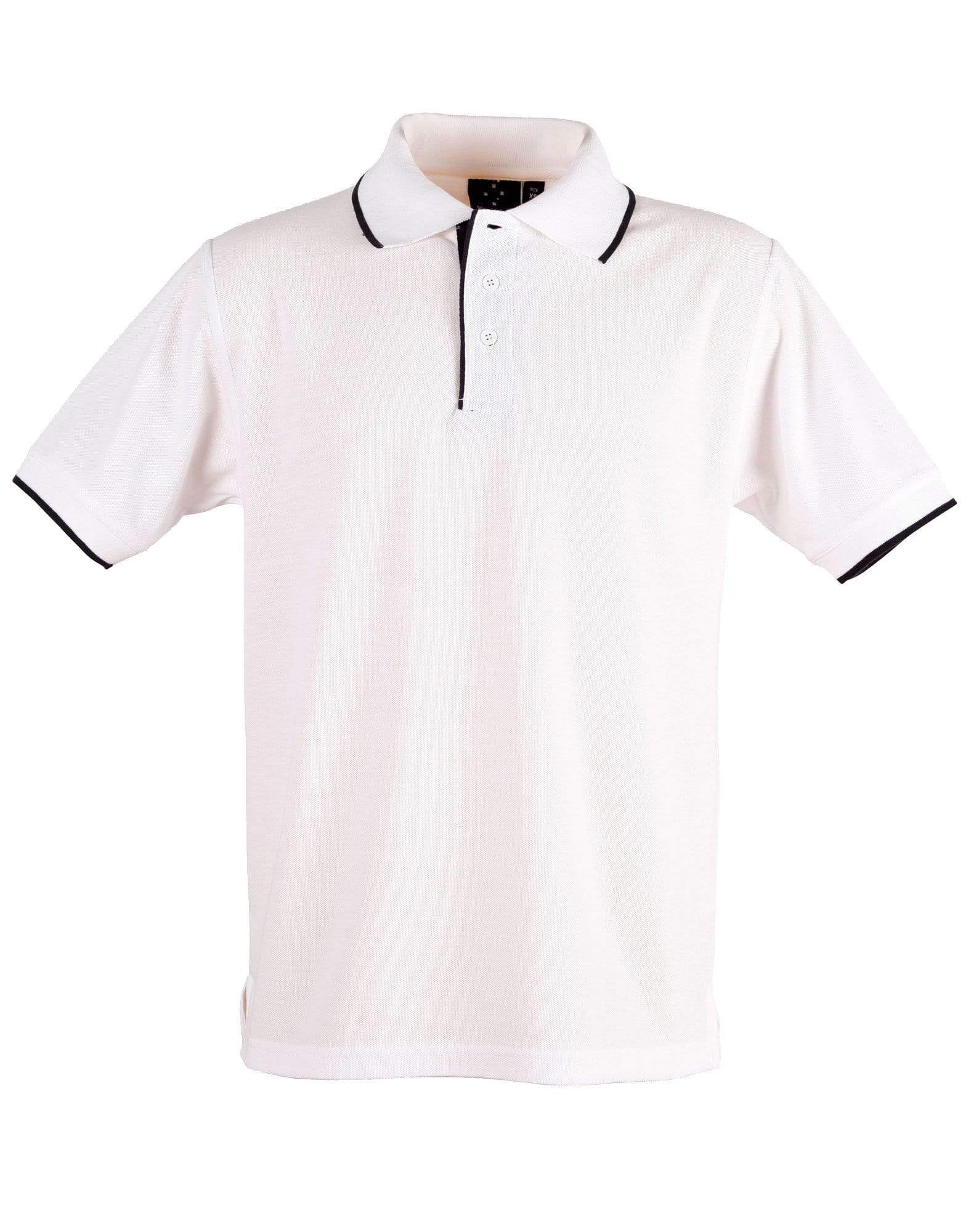Winning Spirit Liberty Polo Men's Ps08 Casual Wear Winning Spirit White/Navy XS