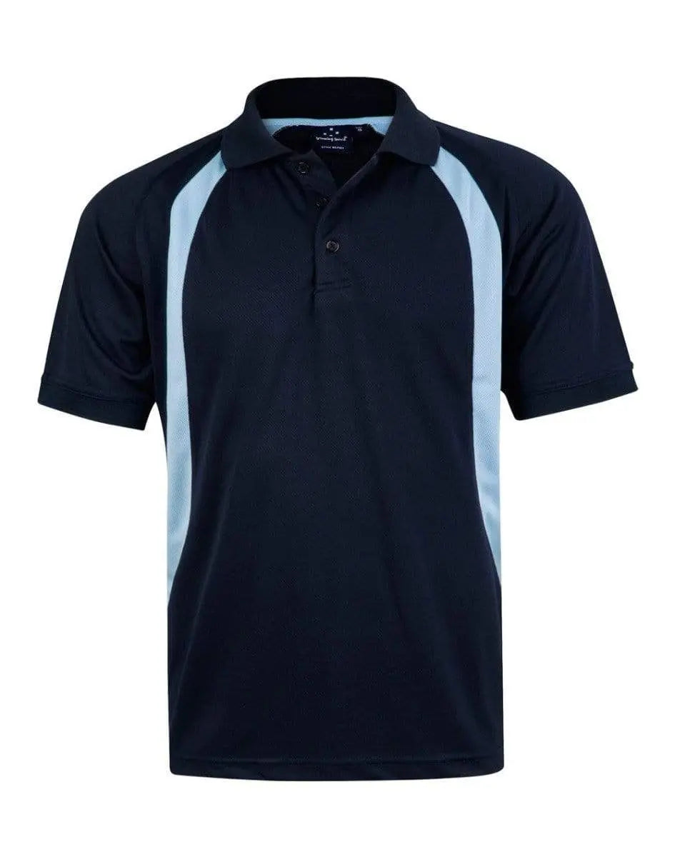 Winning Spirit Olympian Polo Men's  Ps51 Casual Wear Winning Spirit Navy/Sky S