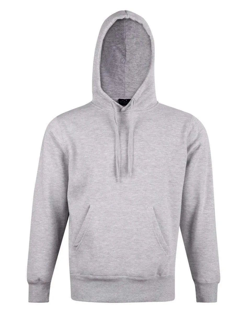 Winning Spirit Passion Fleece Hoodie - Unisex Fl09 Casual Wear Winning Spirit Grey/Grey XS