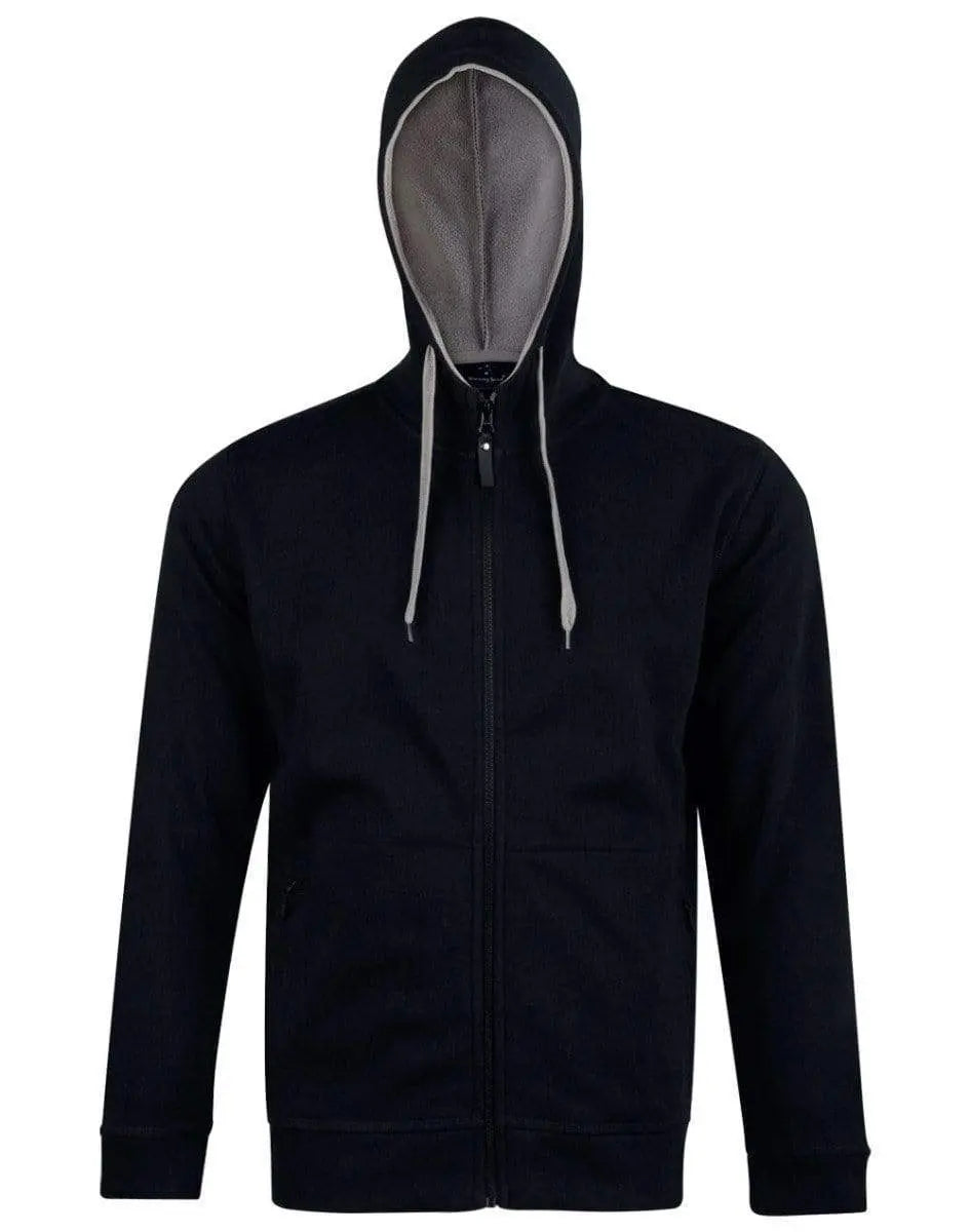 Winning Spirit Passion Pursuit Hoodie Men's Fl17 Casual Wear Winning Spirit Black/Grey S