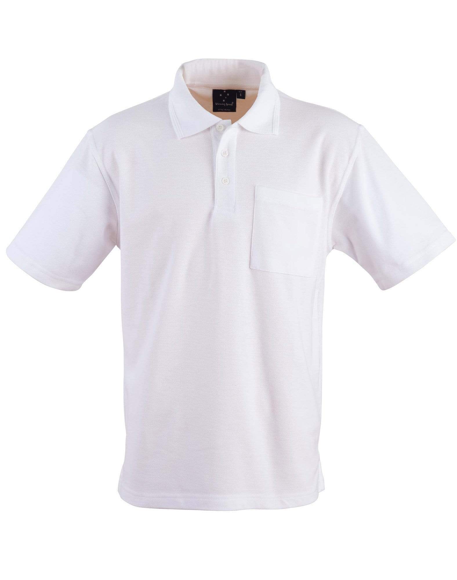 Winning Spirit Unisex Pocket Polo Shirt PS41 Metro Workwear.