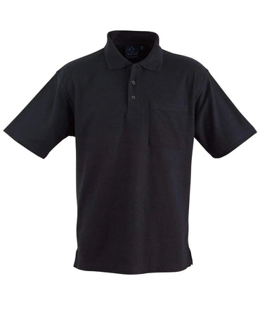 Winning Spirit Unisex Pocket Polo Shirt PS41 Metro Workwear.