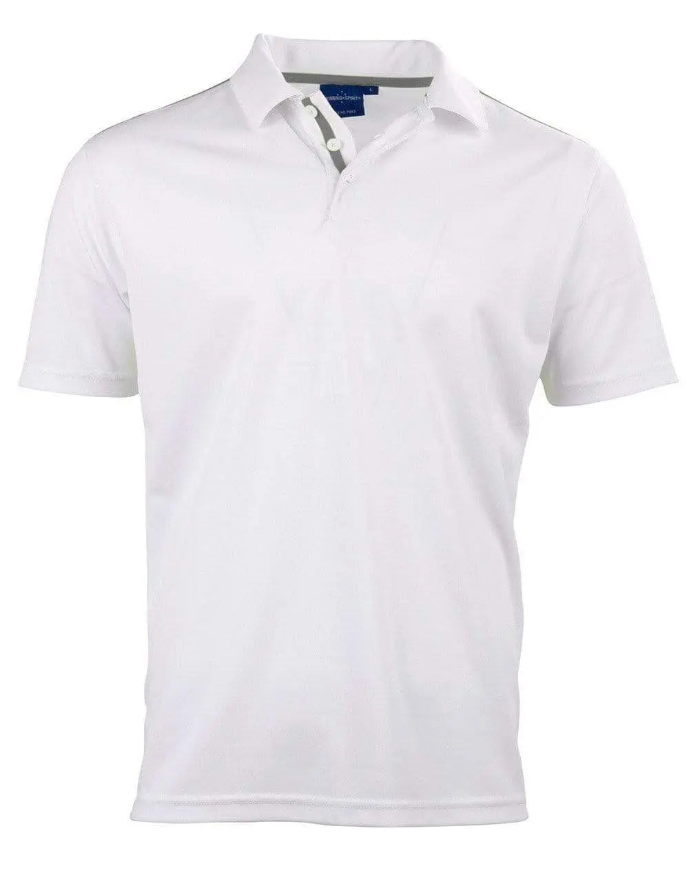 Winning Spirit PS83K Staten polo shirt Kid's Casual Wear Winning Spirit WHITE/ASH 4K