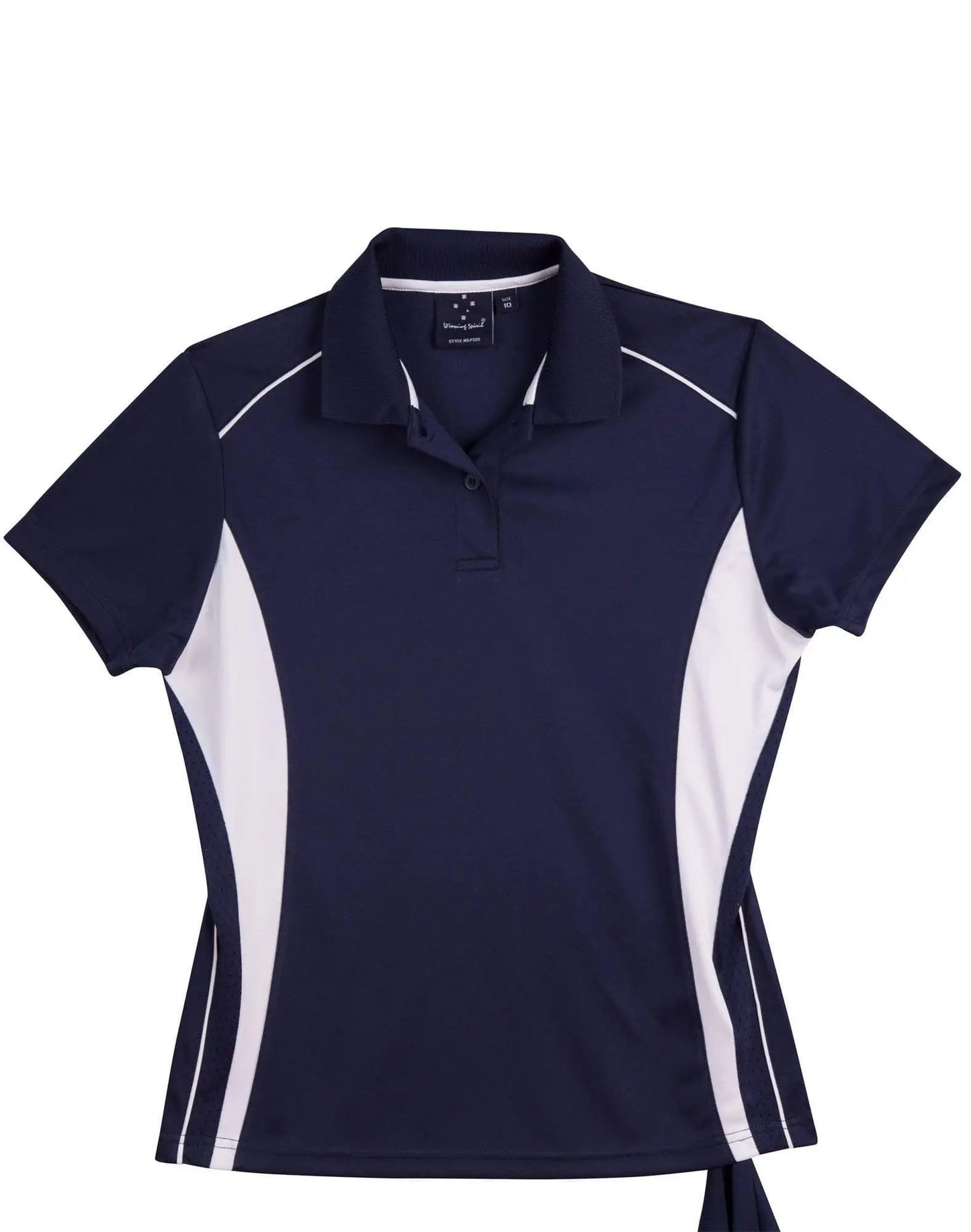 WINNING SPIRIT PURSUIT POLO Ladies' PS80 Casual Wear Winning Spirit Navy/White 8