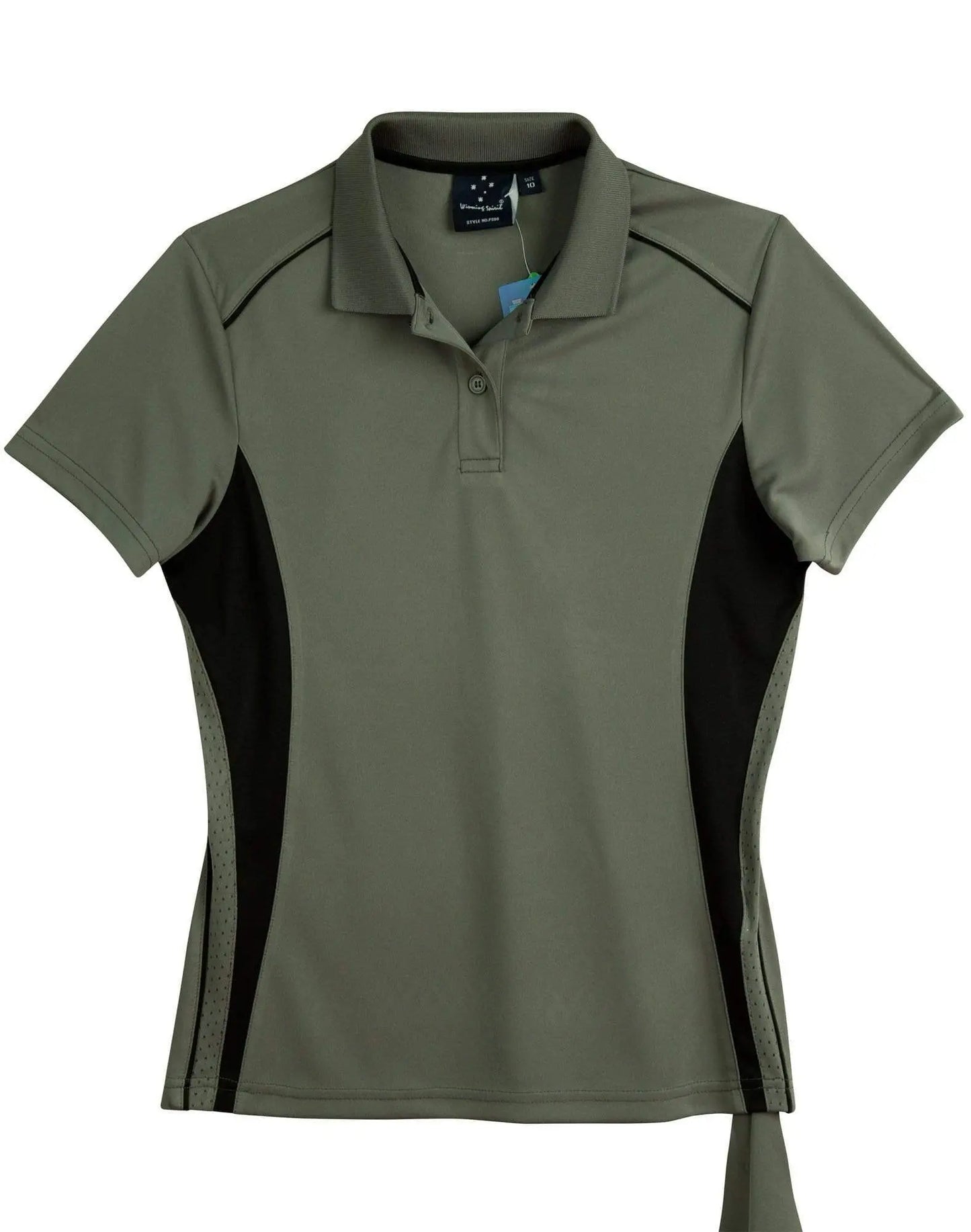 WINNING SPIRIT PURSUIT POLO Ladies' PS80 Casual Wear Winning Spirit Ash/Black 8