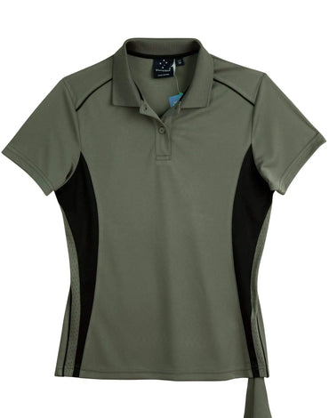 WINNING SPIRIT PURSUIT POLO Ladies' PS80 Casual Wear Winning Spirit Ash/Black 8