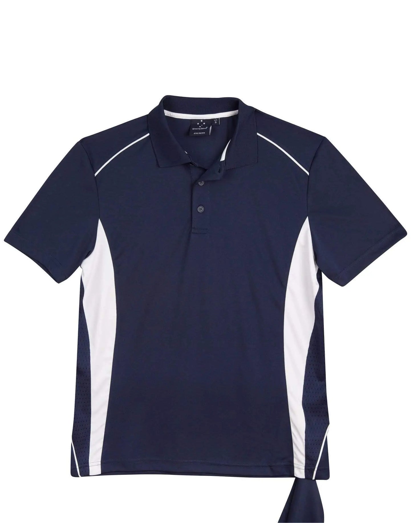 WINNING SPIRIT PURSUIT POLO Men'sPS79 Casual Wear Winning Spirit Navy/White XS