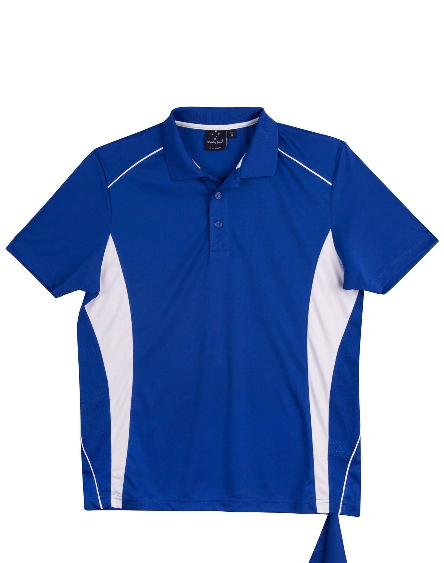 WINNING SPIRIT PURSUIT POLO Men'sPS79 Casual Wear Winning Spirit Royal/White XS