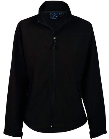 WINNING SPIRIT ROSEWALL SOFT SHELL Ladies JK16 Casual Wear Winning Spirit Black/Black 8
