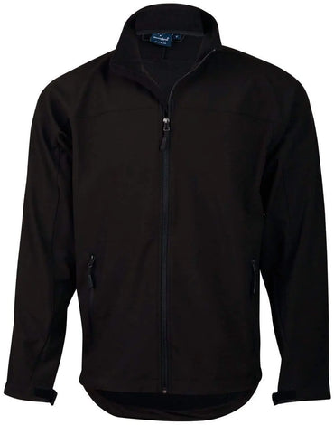 WINNING SPIRIT ROSEWALL SOFT SHELL Men's JK15 Casual Wear Winning Spirit Black/Black S