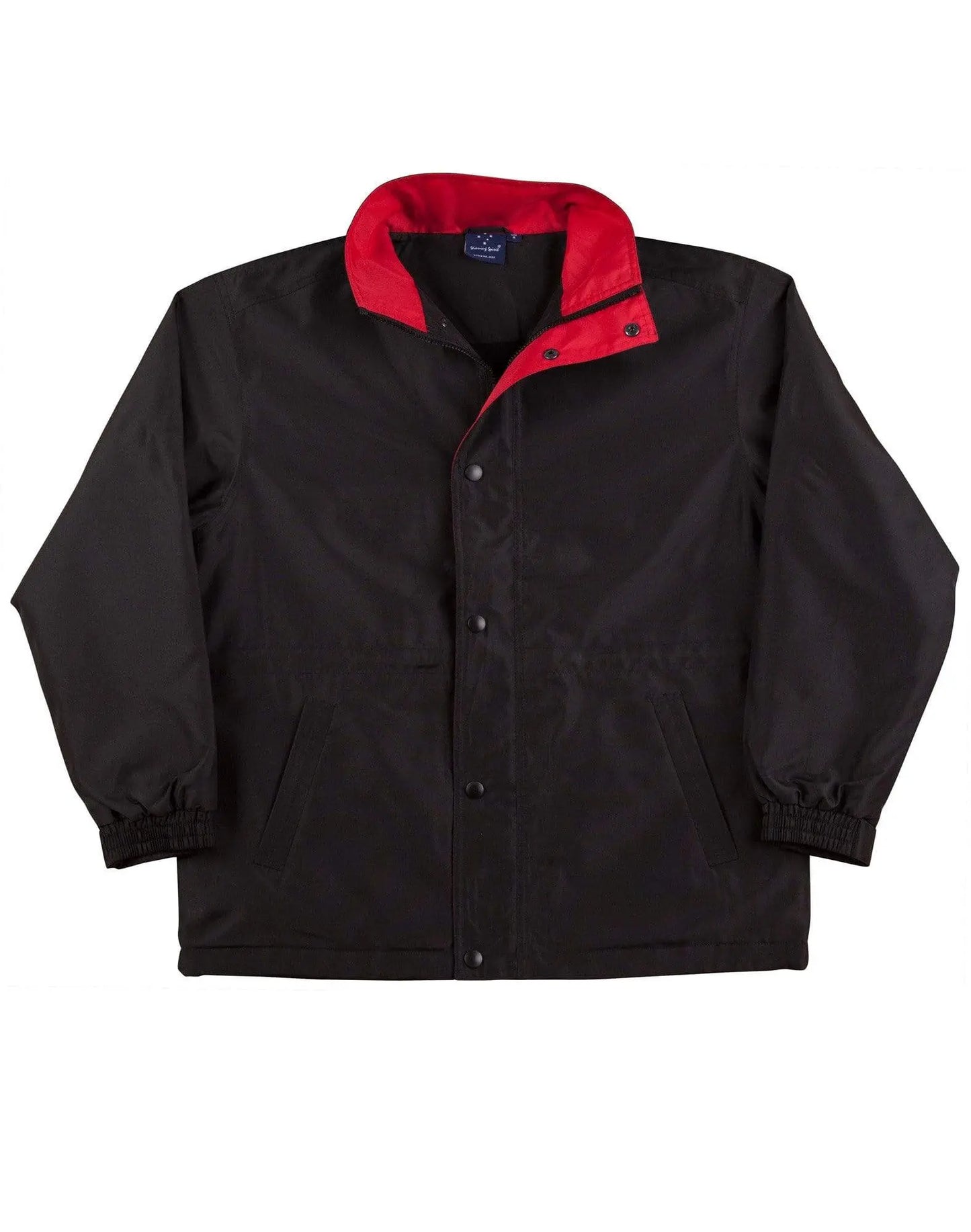WINNING SPIRIT STADIUM JACKET Kids' JK01K Casual Wear Winning Spirit Black/Red 8K