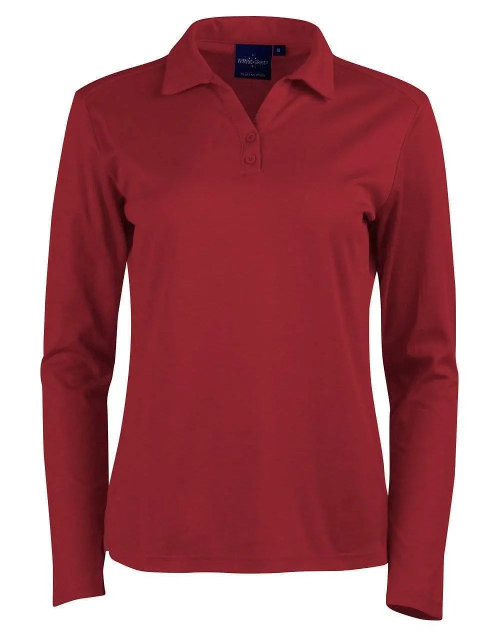 Winning Spirit Victory Plus TRUEDRY® long sleeve polo PS36B Casual Wear Winning Spirit Ruby 6