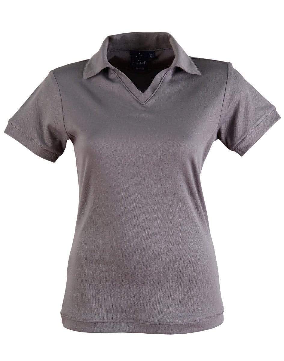 WINNING SPIRIT VICTORY POLO Ladies' PS34A Casual Wear Winning Spirit Steel Grey 8